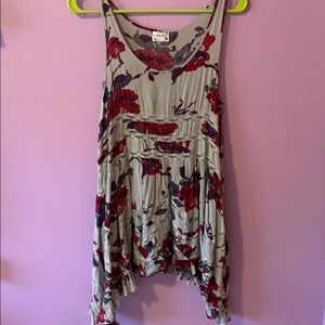 Beautiful Floral after people Tunic